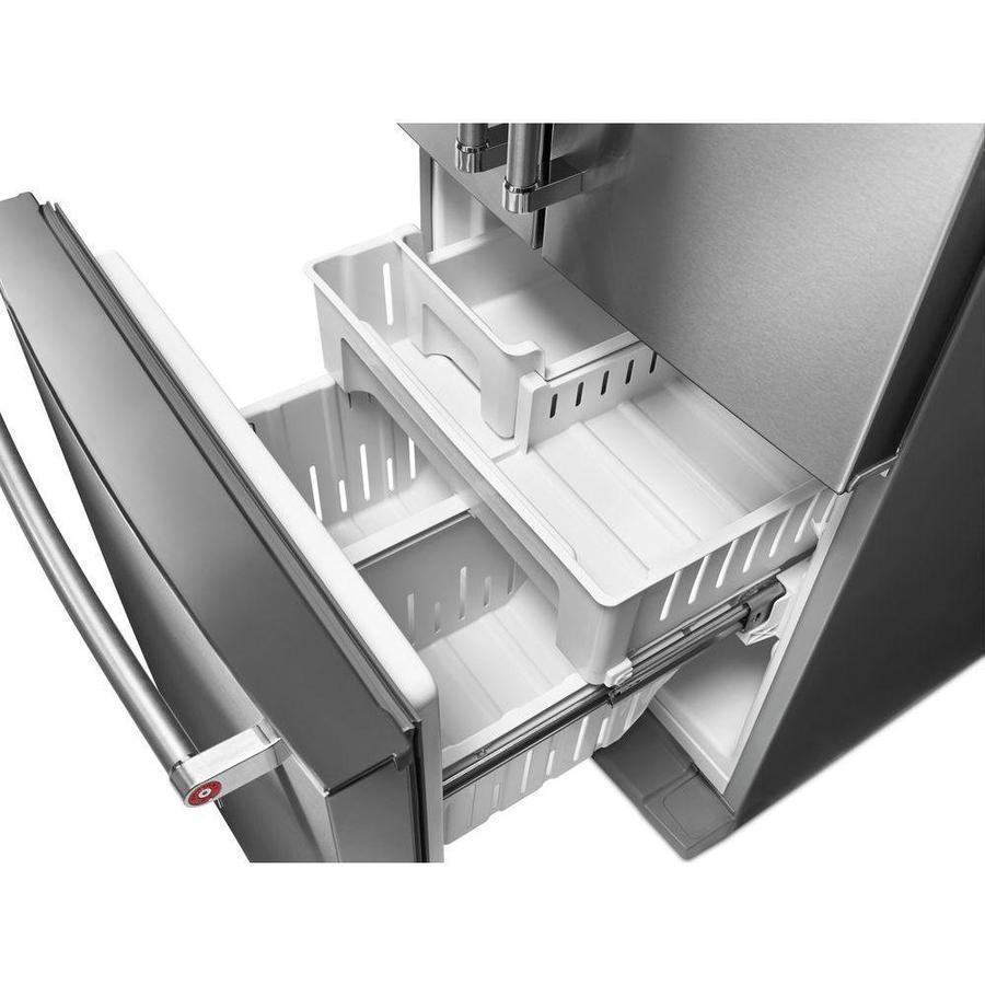 KitchenAid - 30.13 Inch 19.68 cu. ft French Door Refrigerator in Stainless - KRFF300ESS
