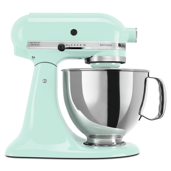 KitchenAid 5 Quarts Tilt Head Mixer in Turquoise KSM150PSIC
