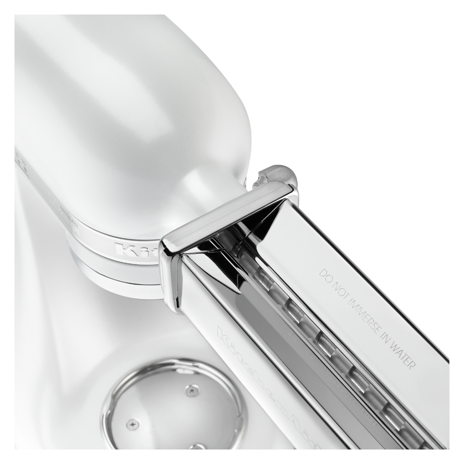 KitchenAid - 5 Quarts Tilt-Head Mixer in White - KSM155GBFP