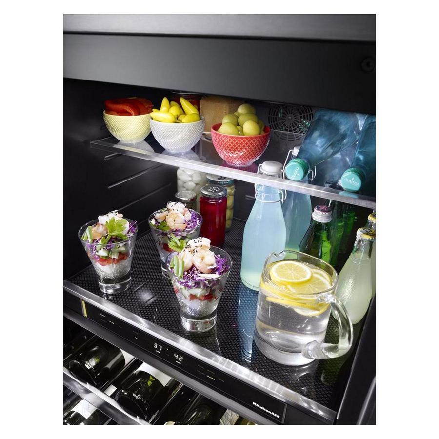 KitchenAid - 23.8 Inch 4.8 cu. ft Beverage Centre Refrigerator in Stainless - KUBR304ESS