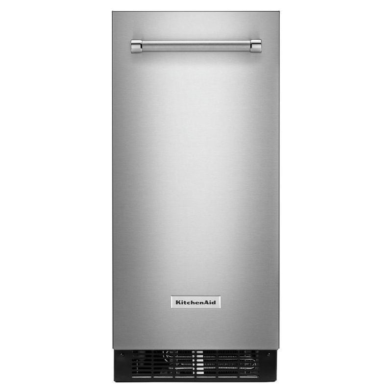 KitchenAid - 14.875 Inch 15 cu. ft Ice Maker Refrigerator in Stainless - KUIX535HPS