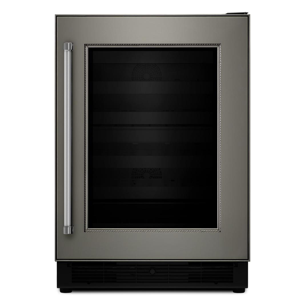 KitchenAid - 23.75 Inch  cu. ft Wine Cellar Refrigerator in Panel Ready - KUWR204EPA