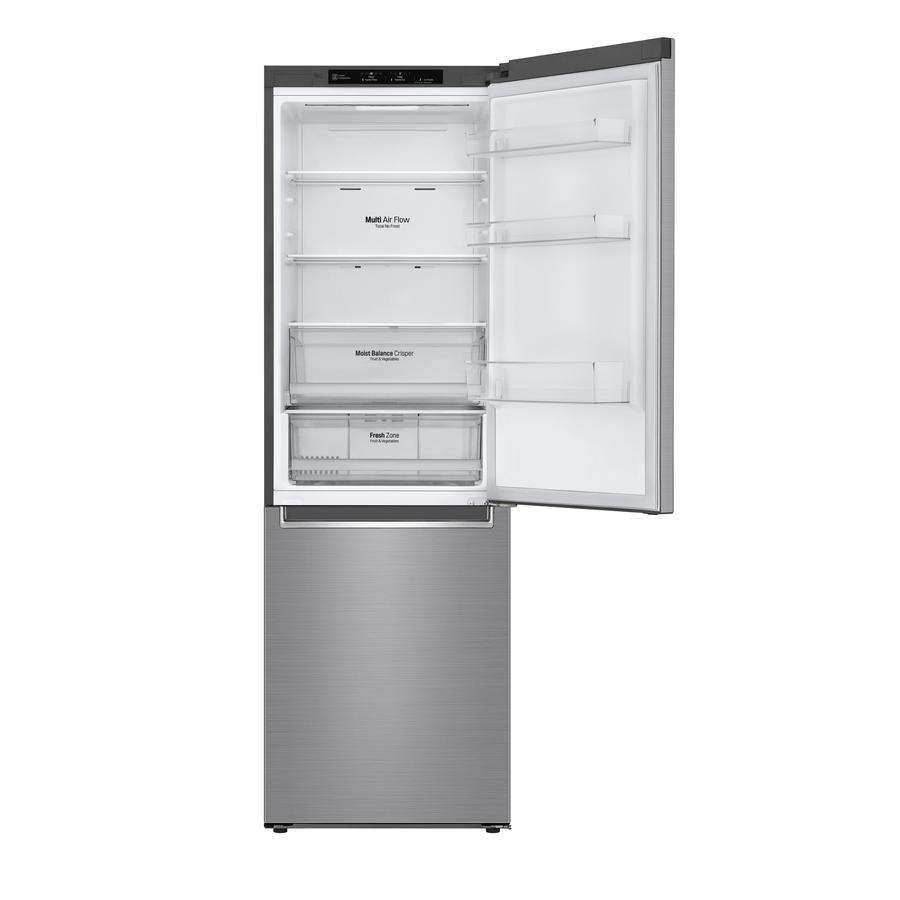 LG - 23.5 Inch 11.9 cu. ft Bottom Mount Refrigerator in Silver - LBNC12231V