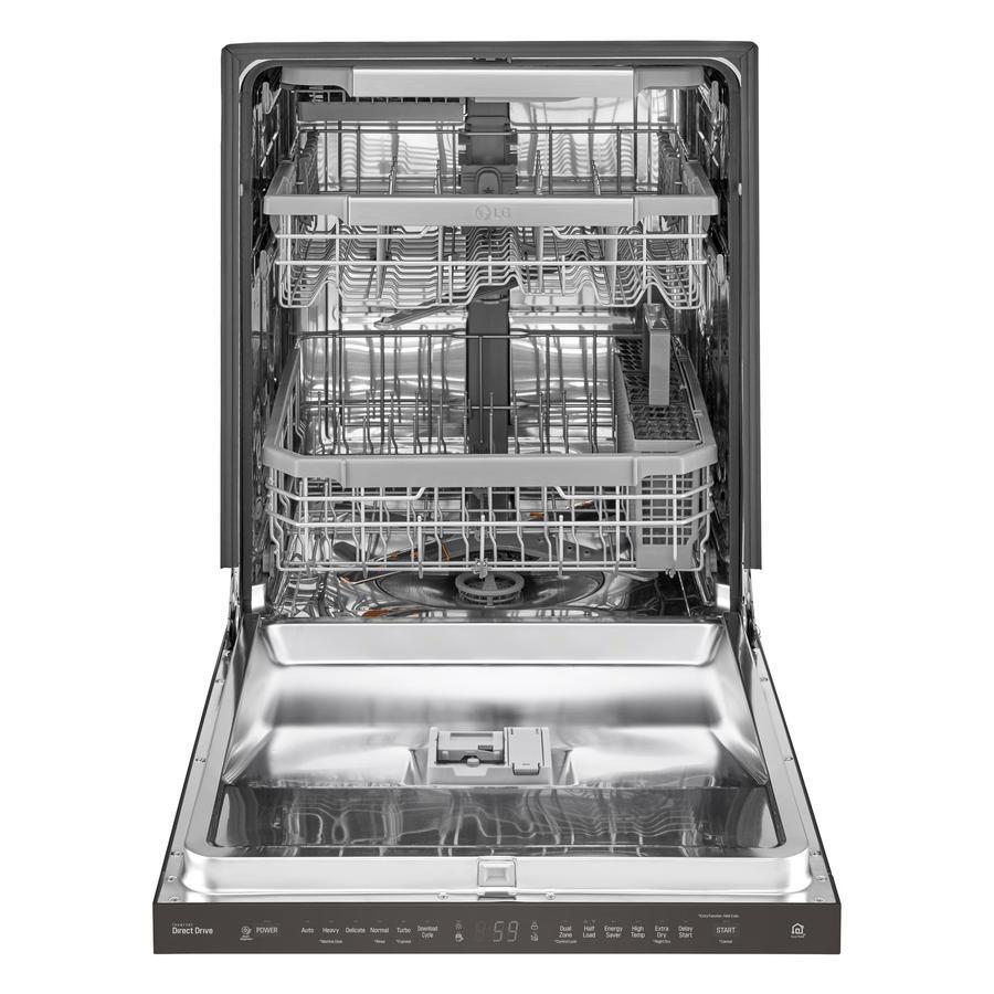 LG - 44 dBA Built In Dishwasher in Black Stainless - LDP6797BD