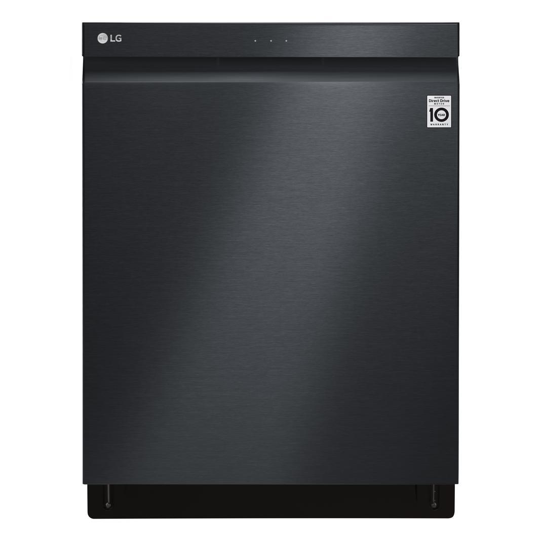 LG - 44 dBA Built In Dishwasher in Black - LDP6809BM