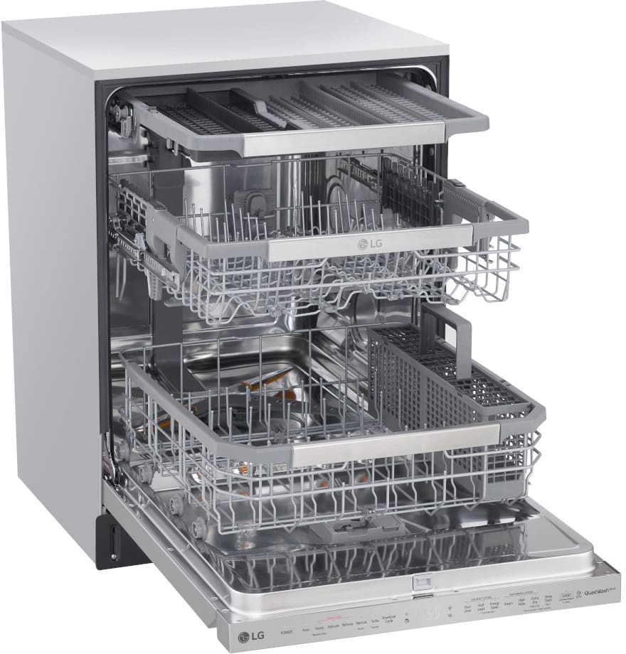 LG - 44 dBA Built In Dishwasher in Stainless - LDP6810SS