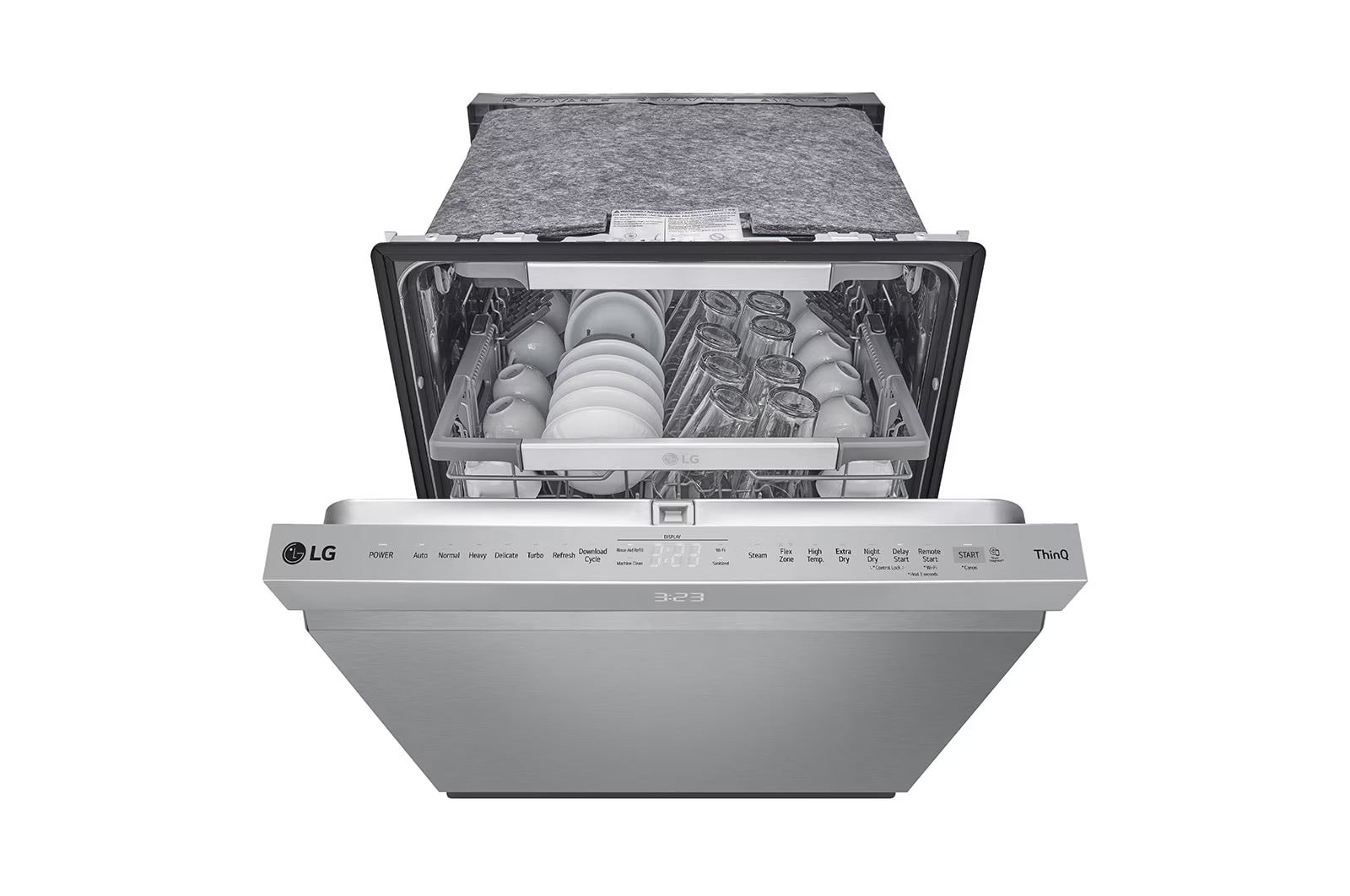 LG - 44 dBA Built In Dishwasher in Stainless - LDPM6762S