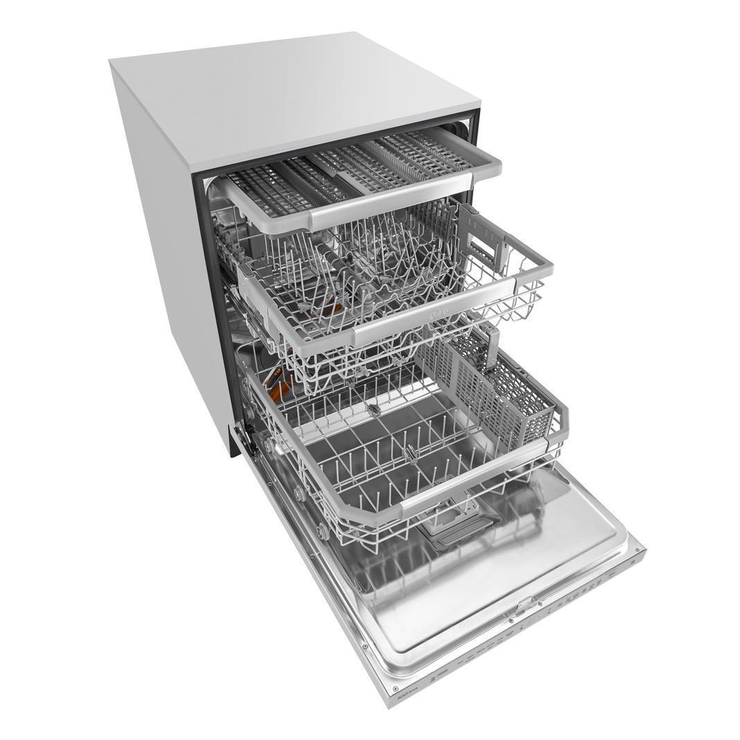 LG - 42 dBA Built In Dishwasher in Stainless - LDT7808SS