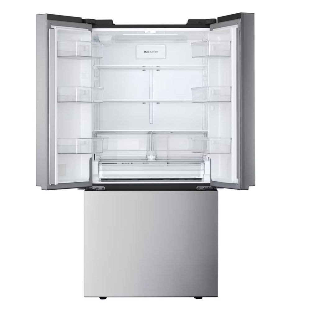 LG - 32.9 Inch 21 cu. ft French Door Refrigerator in Stainless - LF21C6200S