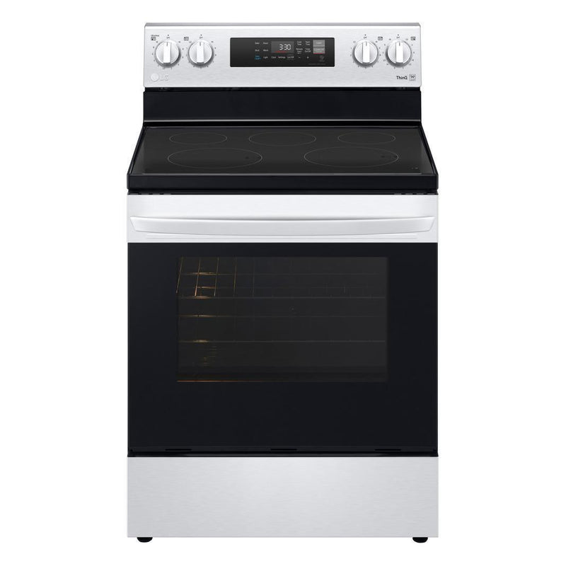 LG - 6.3 cu. ft  Electric Range in Stainless - LREL6321S