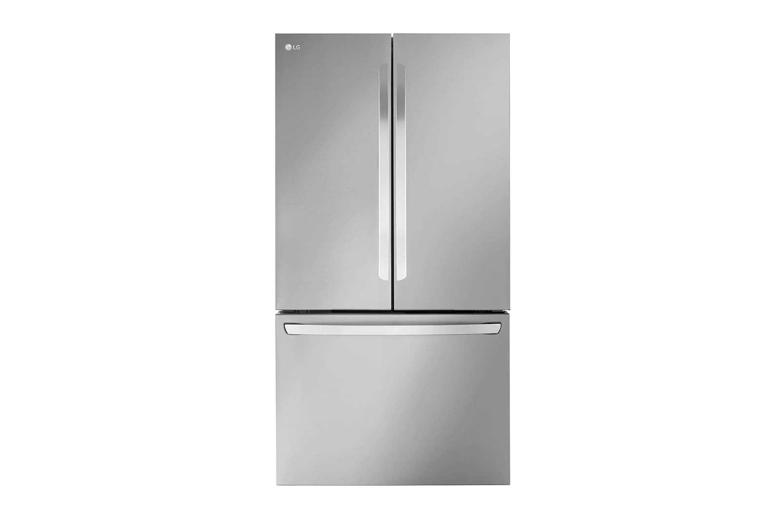 LG - 35.75 Inch 27 cu. ft French Door Refrigerator in Stainless - LRFLC2706S