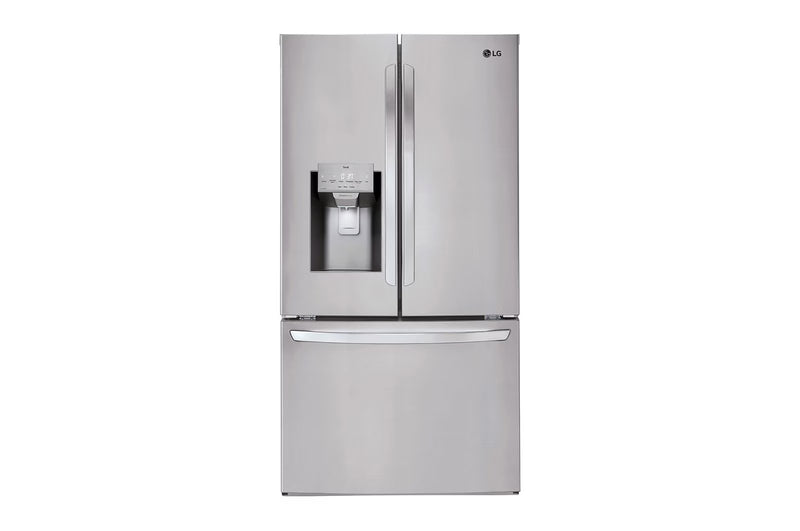 LG - 35.75 Inch 27.7 cu. ft French Door Refrigerator in Stainless - LRFS28XBS