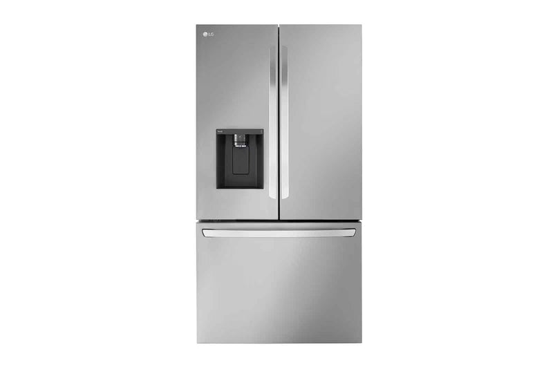 LG - 35.75 Inch 25.5 cu. ft French Door Refrigerator in Stainless - LRFXC2606S