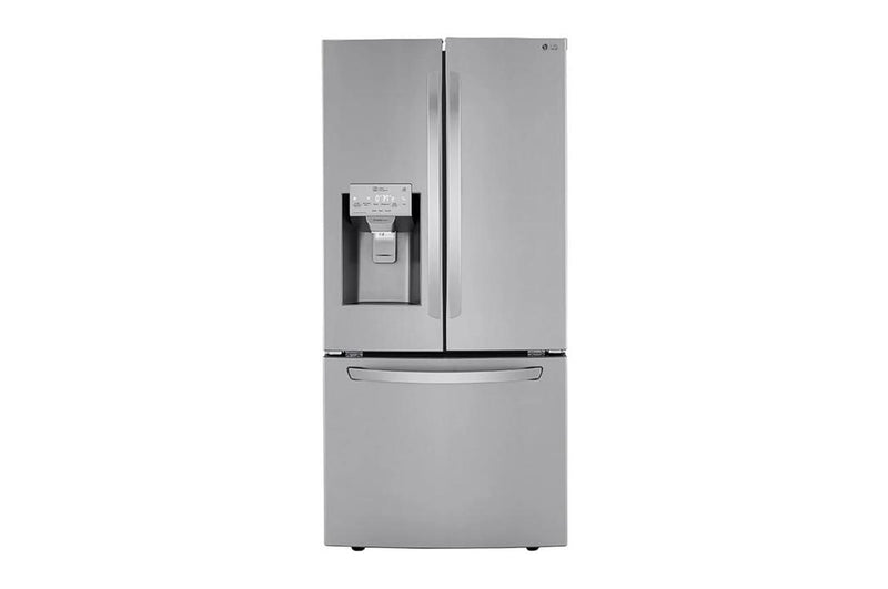 LG - 32.8 Inch 24.5 cu. ft French Door Refrigerator in Stainless - LRFXS2503S