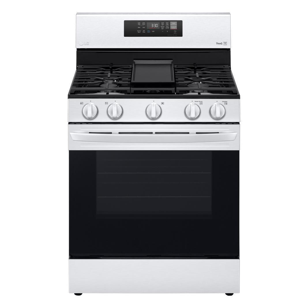 LG - 5.8 cu. ft  Gas Range in Stainless - LRGL5823S