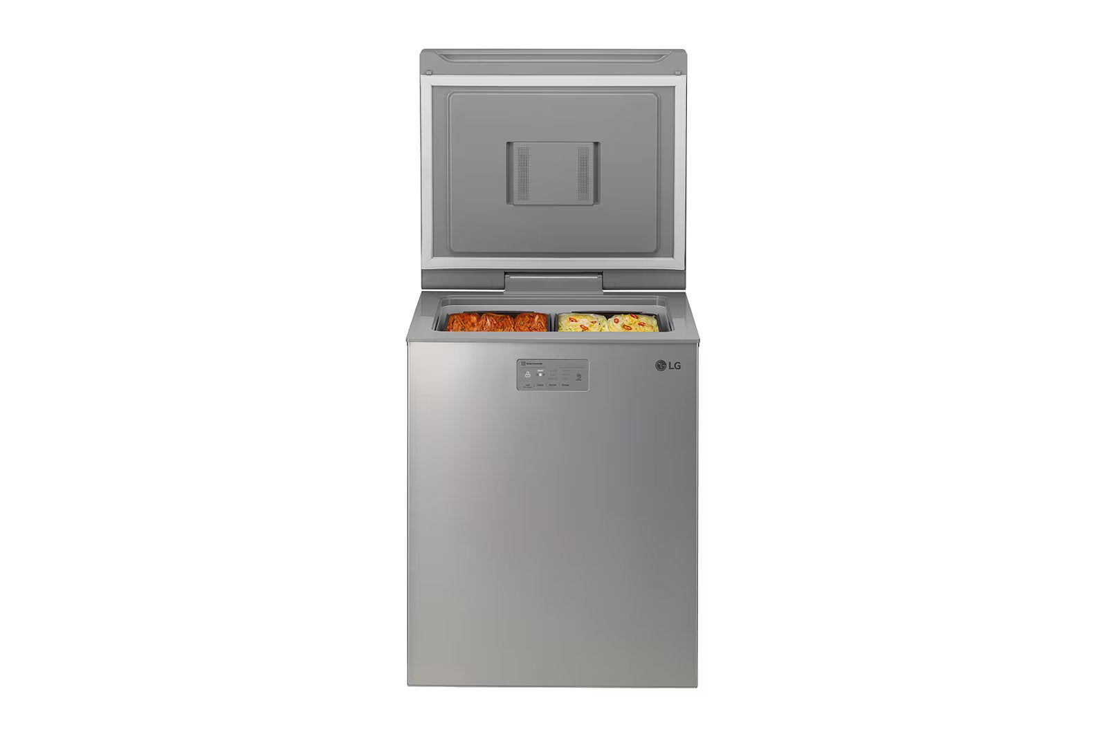 LG - 26.25 Inch 4.5 cu. ft Chest Refrigerator in Silver - LRKNC0505V