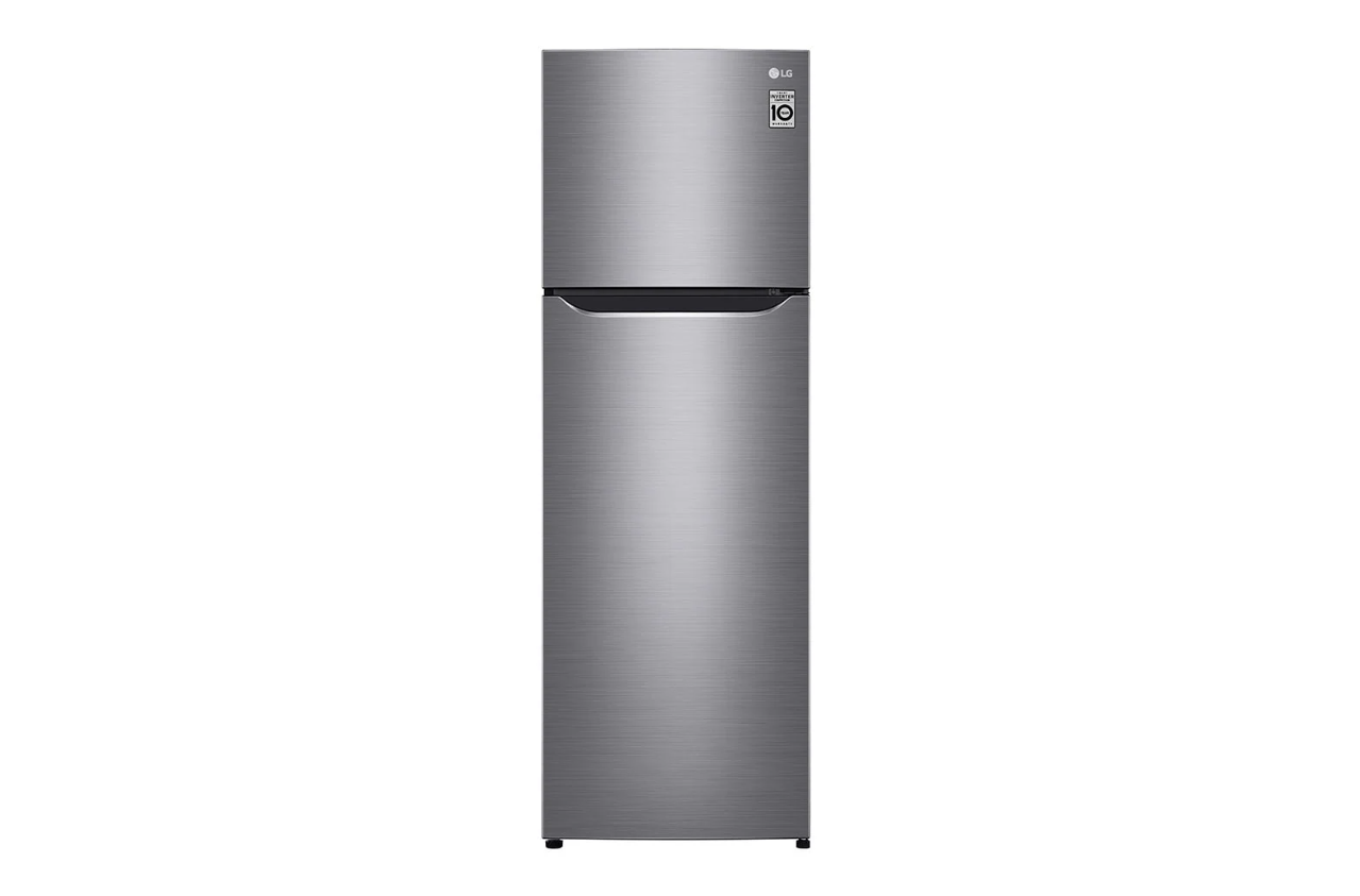 LG - 22 Inch 9 cu. ft Top Mount Refrigerator in Stainless - LRTNC0915V