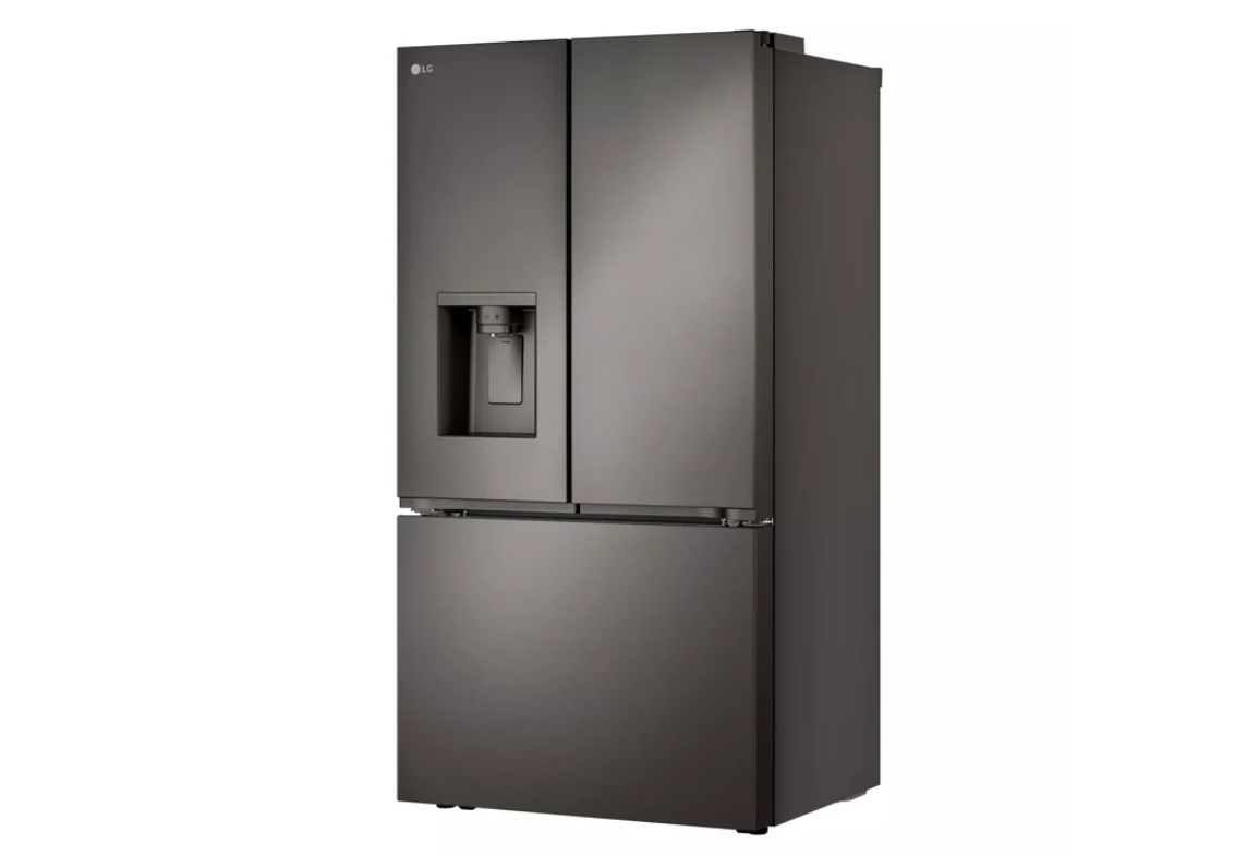 LG - 36 Inch 25.5 cu. ft French Door Refrigerator in Black Stainless - LRYXC2606D