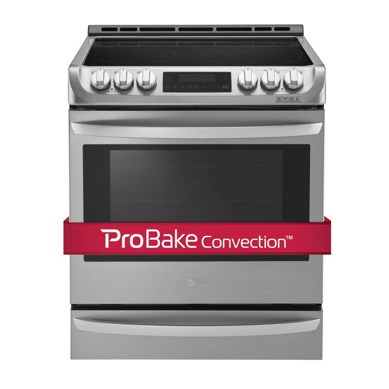 LG - 6.3 cu. ft  Electric Range in Stainless - LSE5615ST