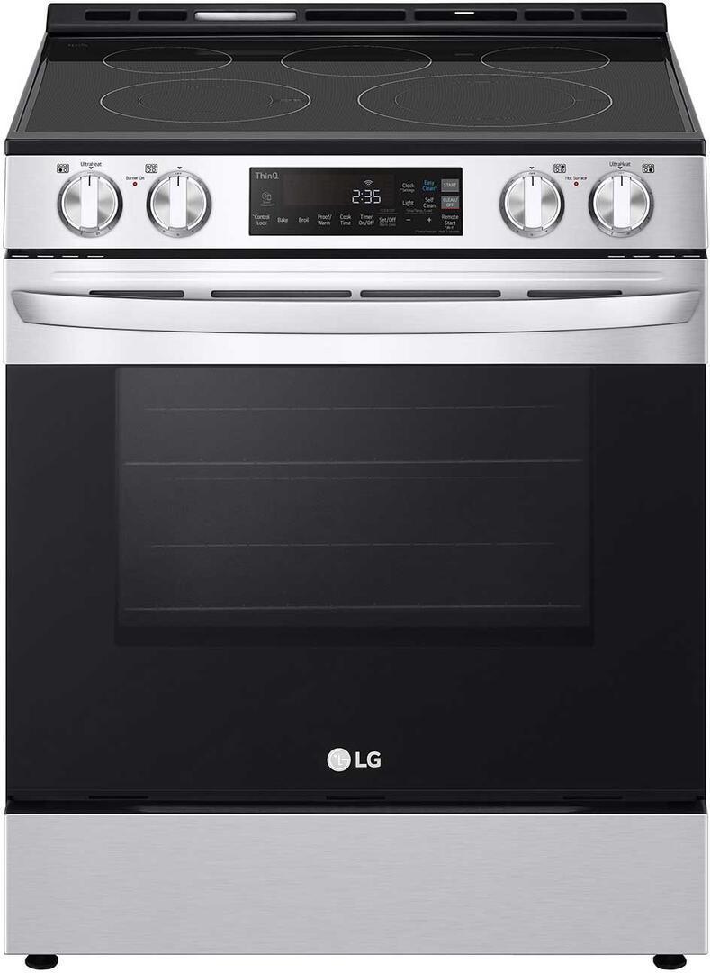 LG - 6.3 cu. ft  Electric Range in Stainless - LSEL6331F