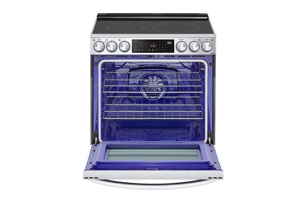 LG - 6.3 cu. ft  Electric Range in Stainless - LSEL6337F