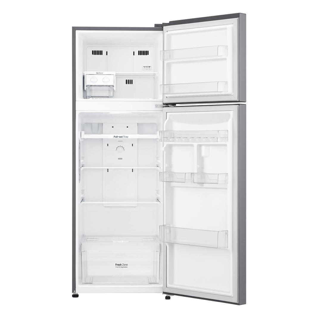 LG - 24 Inch 11.1 cu. ft Top Mount Refrigerator in Silver - LTNC11131V
