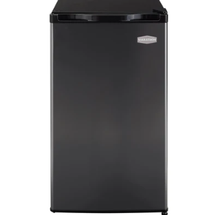 Marathon - 20.63 Inch 4.5 cu. ft Mini Fridge Refrigerator in Black Stainless - MAR45BLS-1