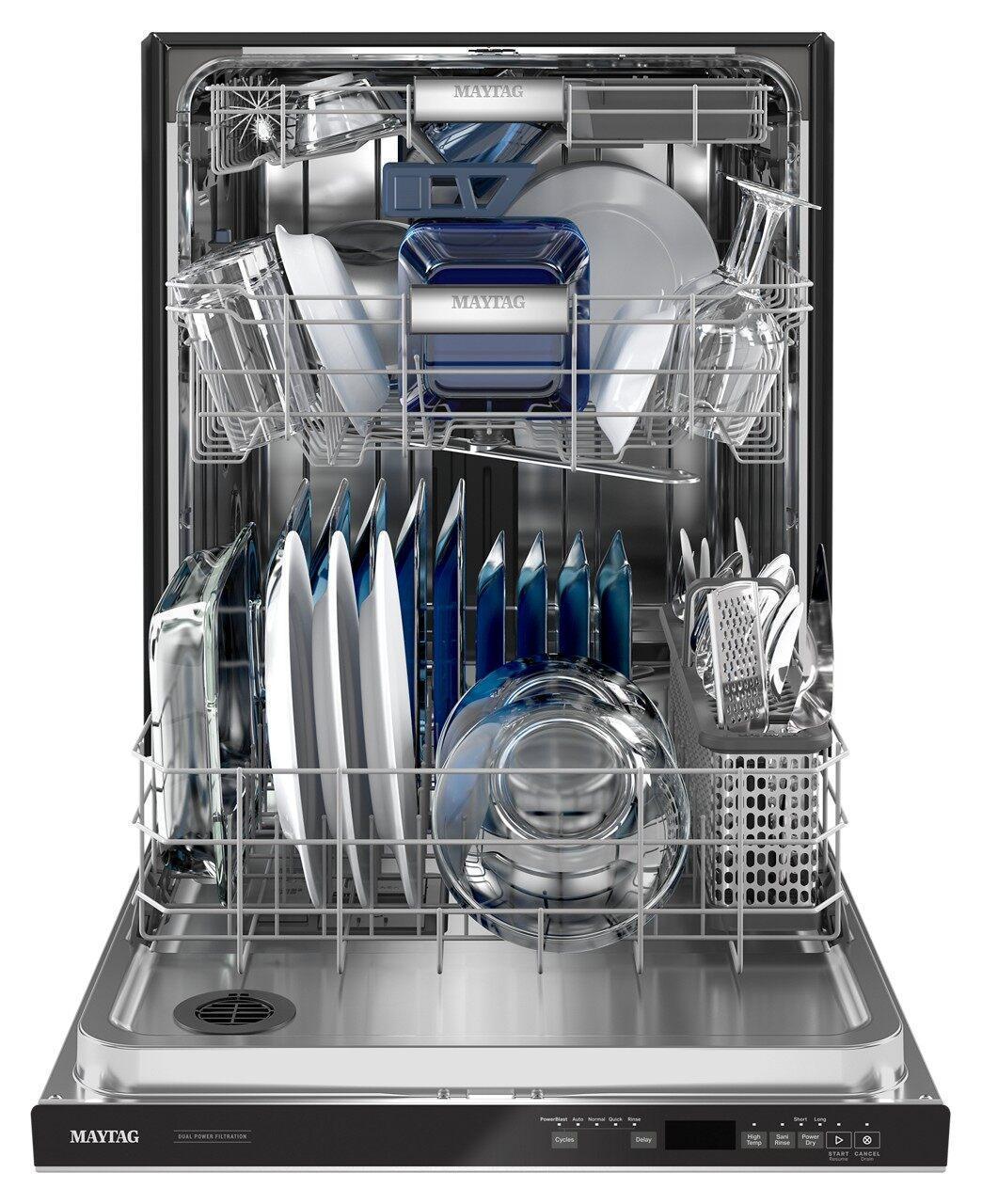 Maytag - 44 dBA Built In Dishwasher in Stainless - MDB9959SKZ