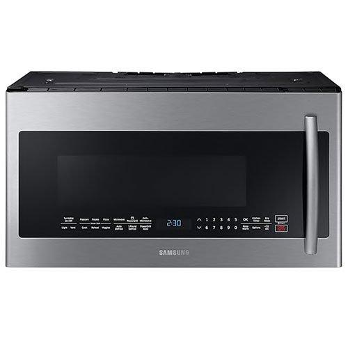 Samsung - 2.1 cu. Ft  Over the range Microwave in Stainless Steel - ME21K7010DS