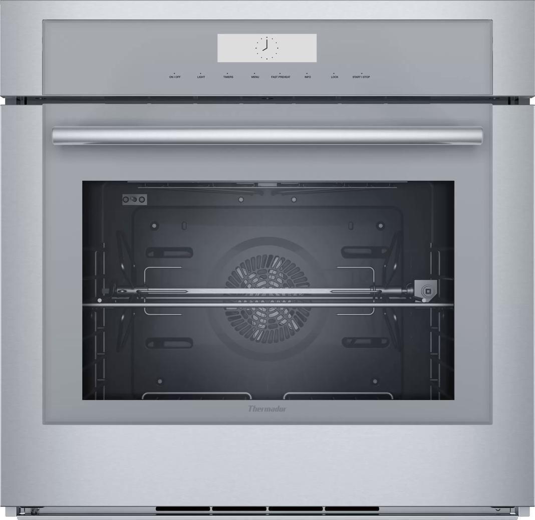 Thermador - 4.5 cu. ft Single Wall Oven in Stainless - MED301WS