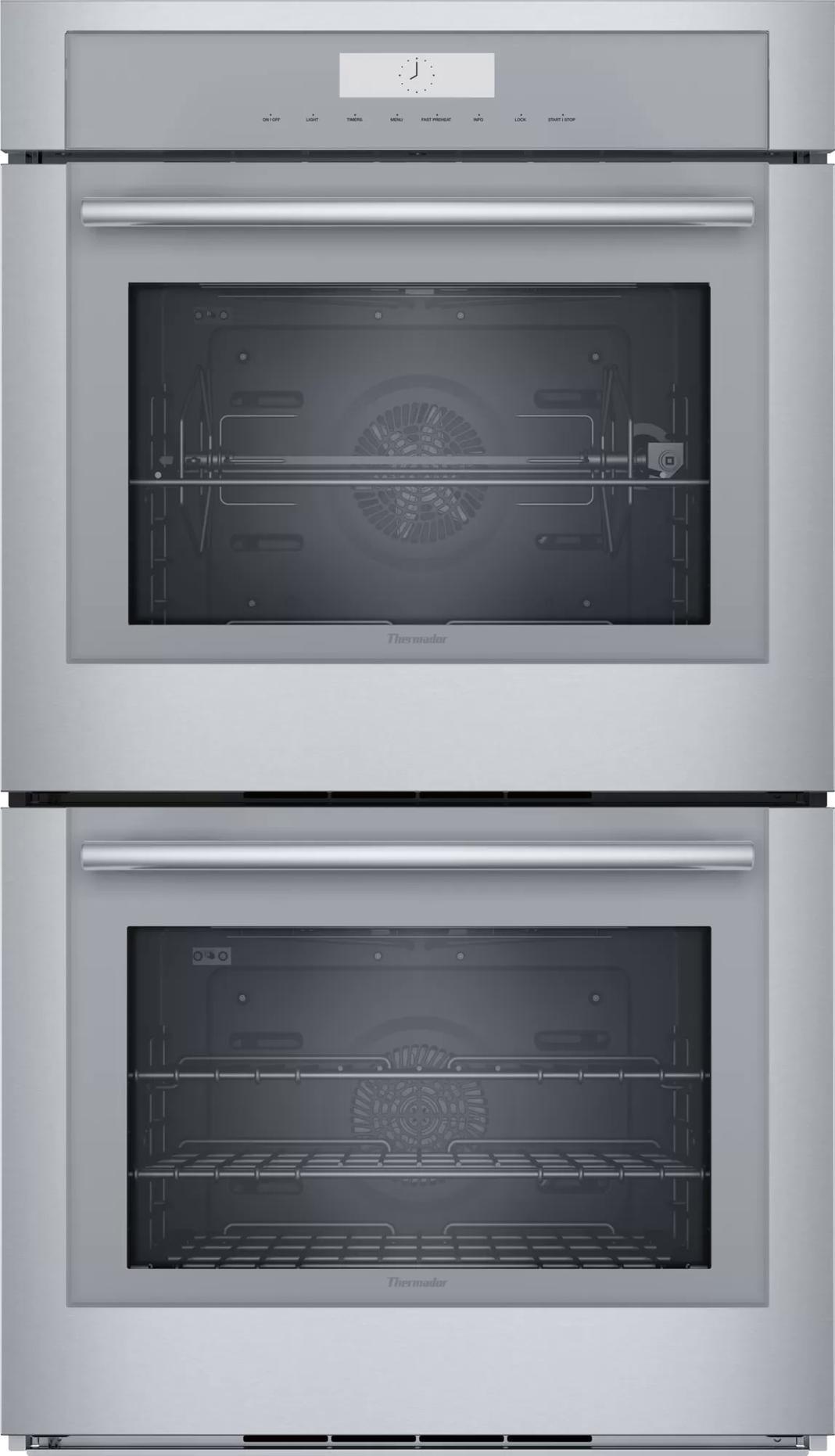 Thermador - 9 cu. ft Double Wall Oven in Stainless - MED302WS