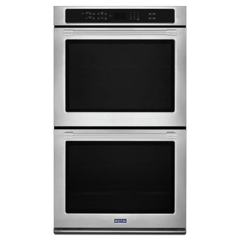 Maytag - 8.6 cu. ft Double Wall Oven in Stainless - MEW9627FZ