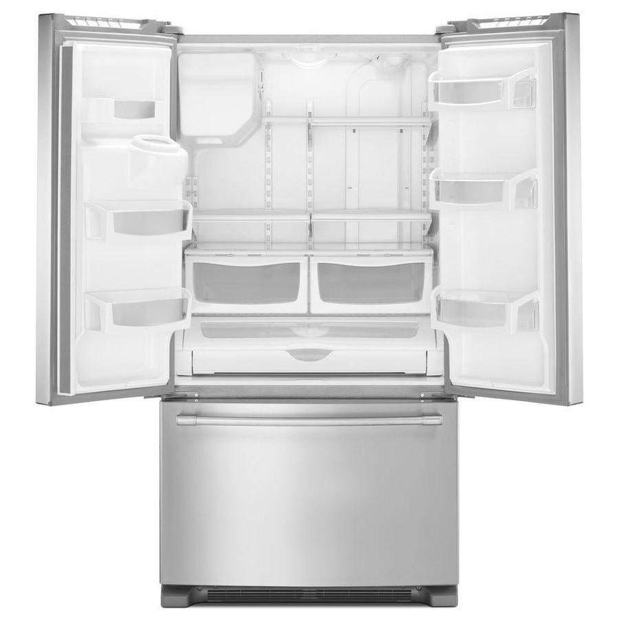 Maytag - 35.63 Inch 24.7 cu. ft French Door Refrigerator in Stainless - MFI2570FEZ