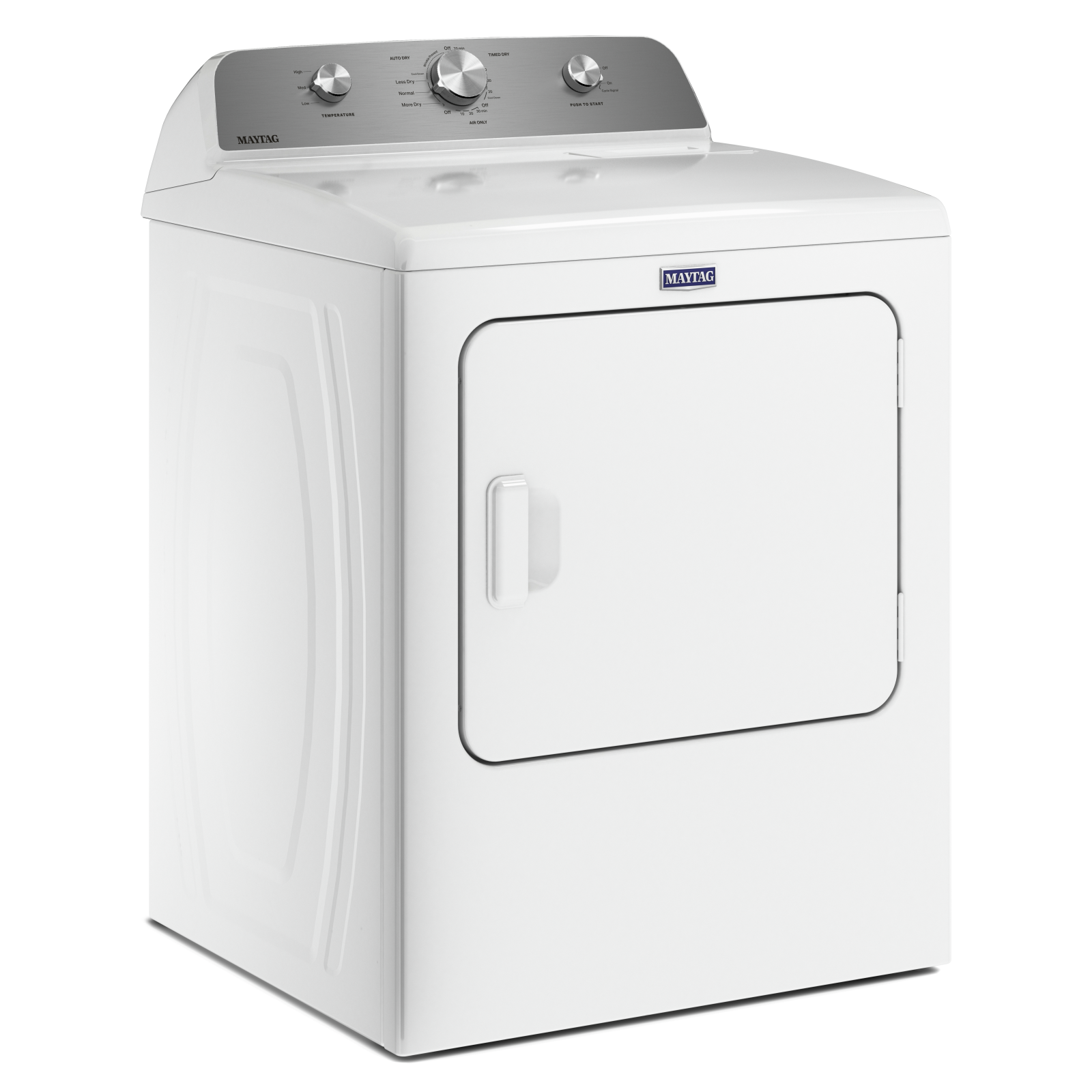 Maytag - 7 cu. Ft  Gas Dryer in White - MGD4500MW