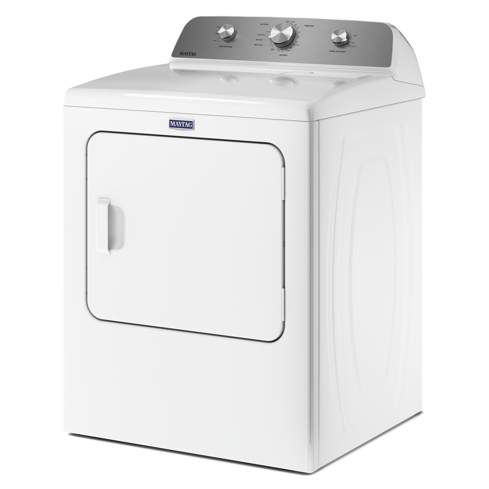 Maytag - 7 cu. Ft  Gas Dryer in White - MGD4500MW