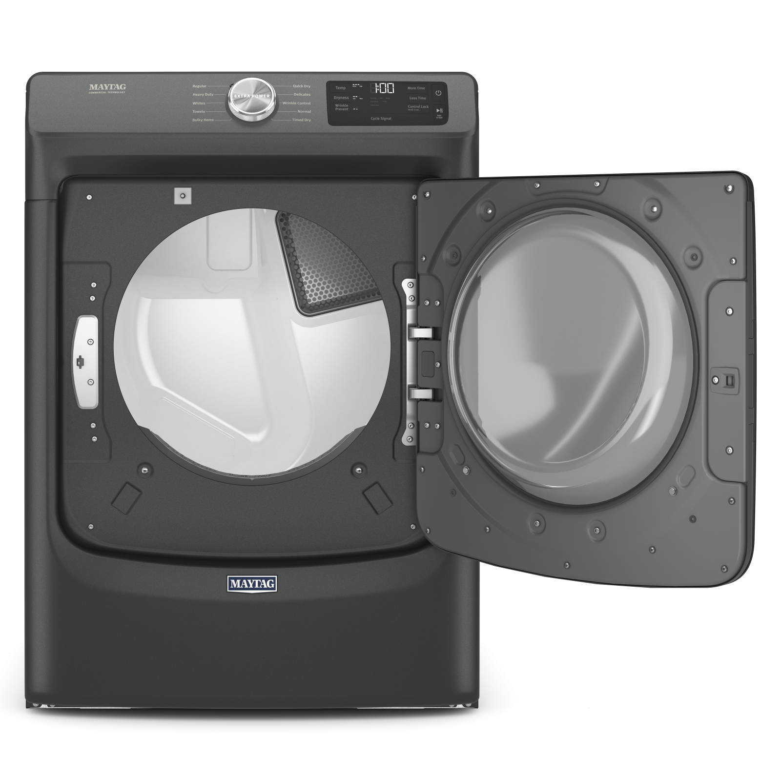 Maytag - 7.3 cu. Ft  Gas Dryer in Black - MGD5630MBK