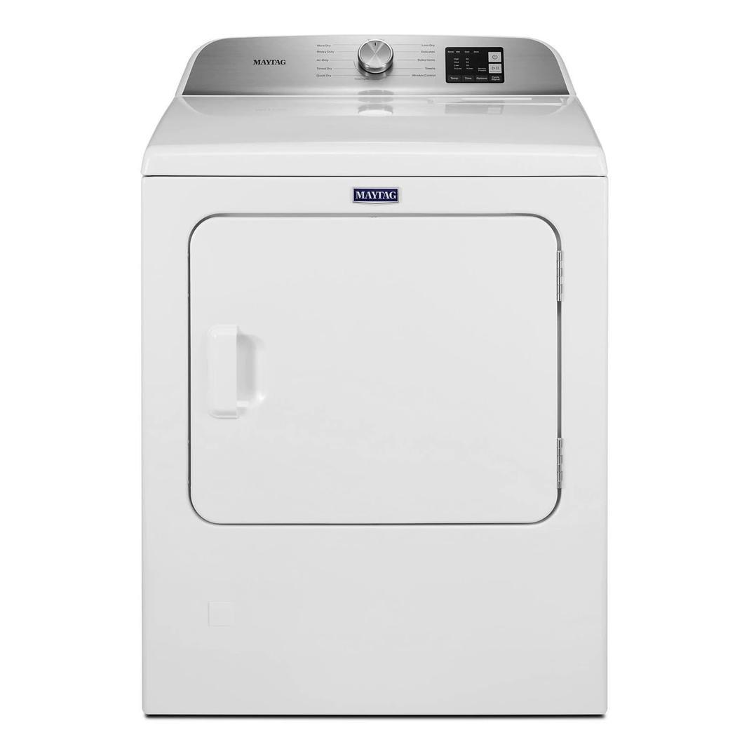 Maytag - 7 cu. Ft  Gas Dryer in White - MGD6200KW