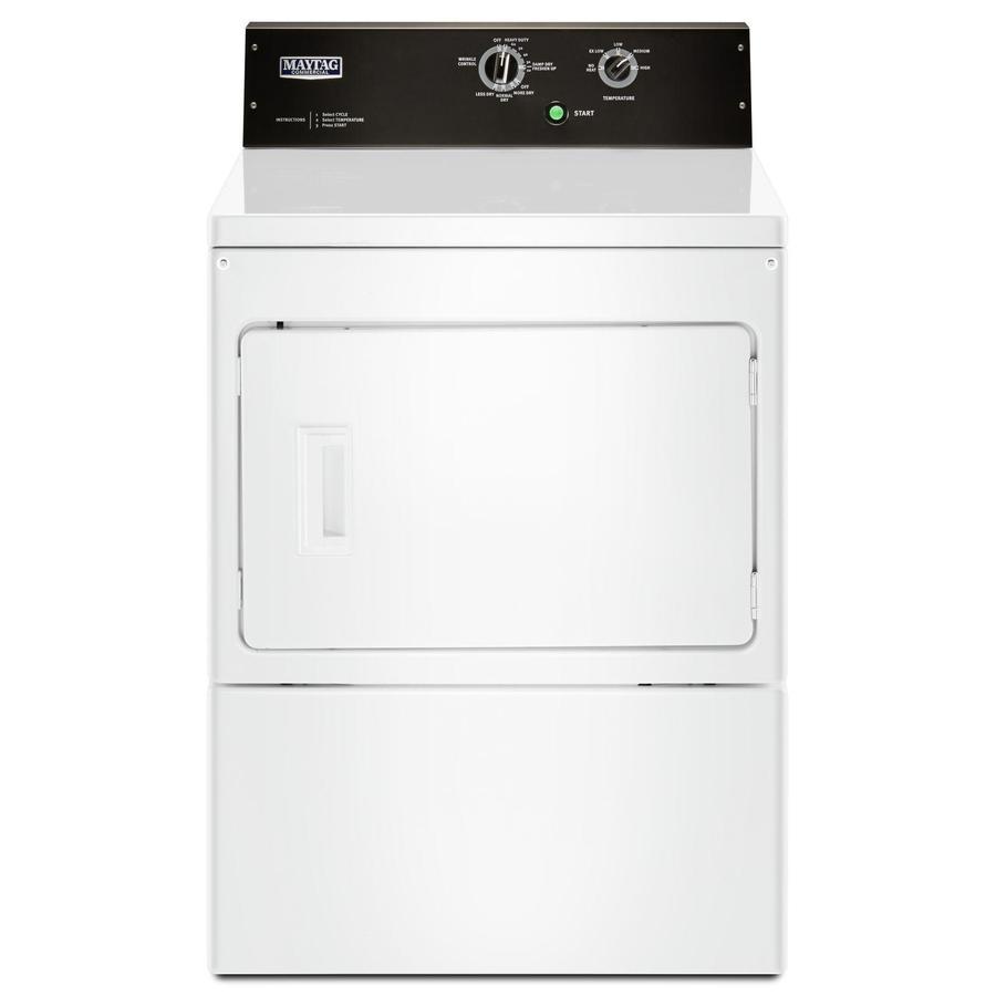 Maytag - 7.4 cu. Ft  Gas Dryer in White - MGDP575GW
