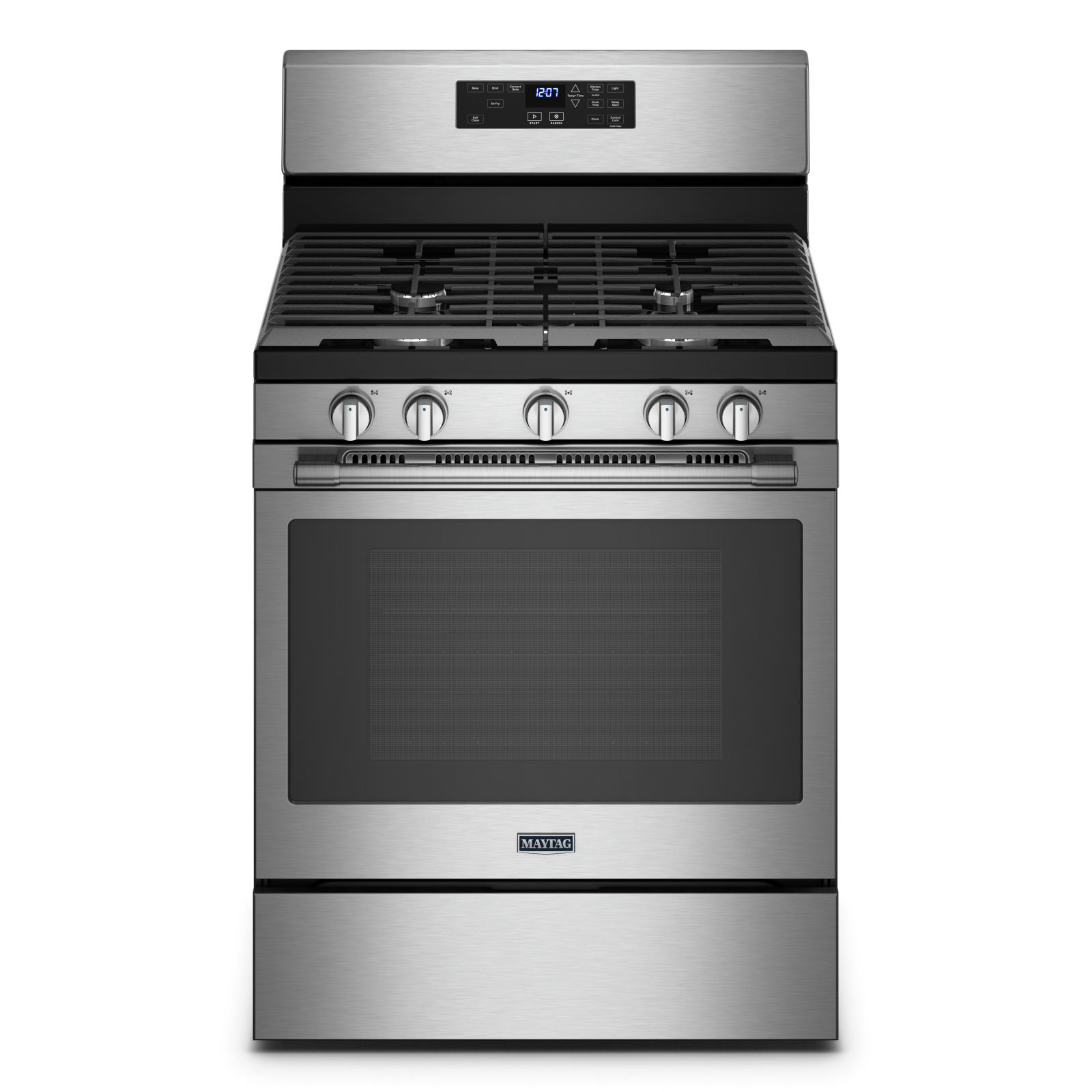 Maytag - 5 cu. ft  Gas Range in Stainless - MGR7700LZ
