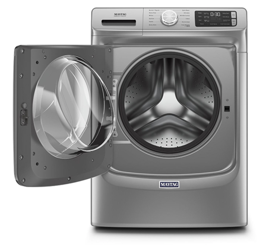 Maytag - 5.5 cu. Ft  Front Load Washer in Grey - MHW6630HC