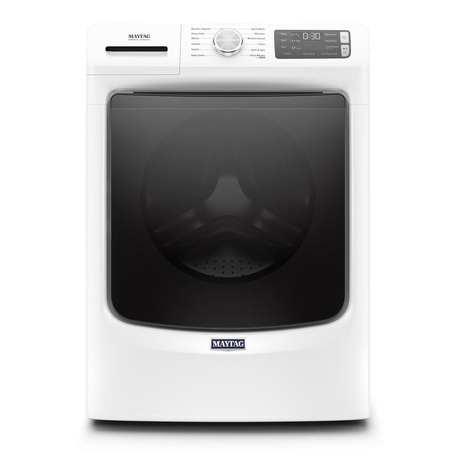 Maytag - 5.5 cu. Ft  Front Load Washer in White - MHW6630HW