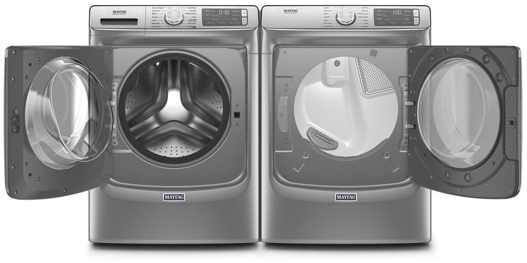 Maytag - 5.8 cu. Ft  Front Load Washer in Grey - MHW8630HC