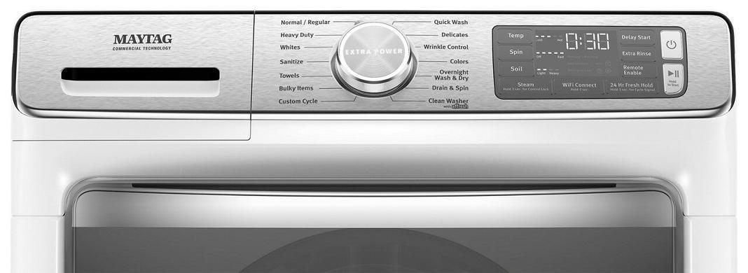 Maytag - 5.8 cu. Ft  Front Load Washer in White - MHW8630HW