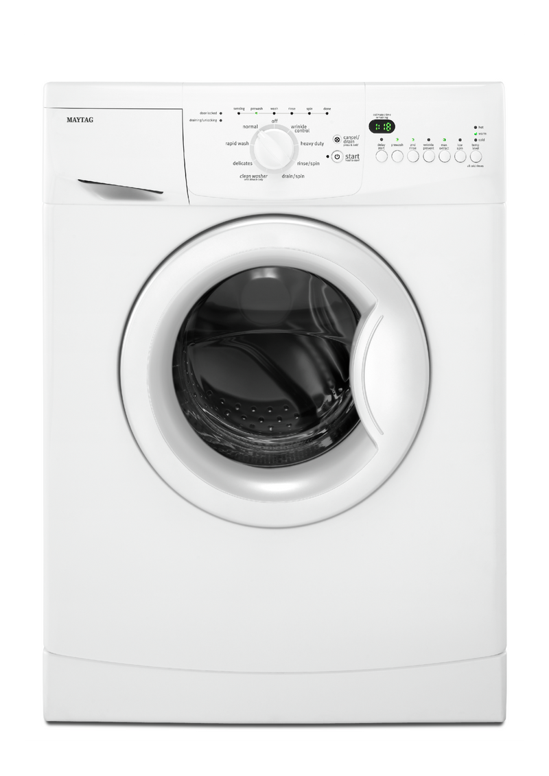 Maytag - 2.3 cu. Ft  Front Load Washer in White - MHWC7500YW