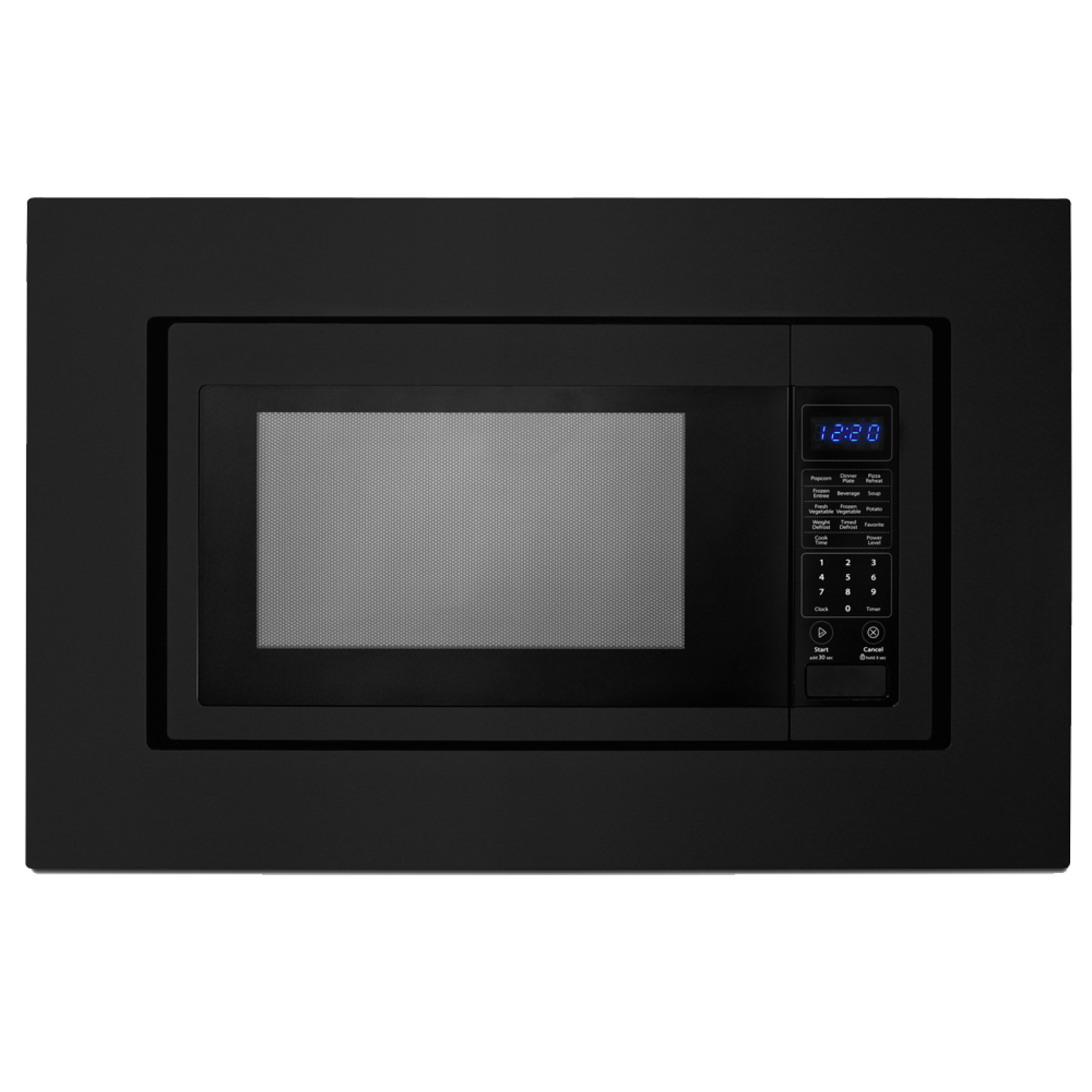 Whirlpool - 27 inch  Microwave Trim Kit Accessory  in Black - MK2167AB