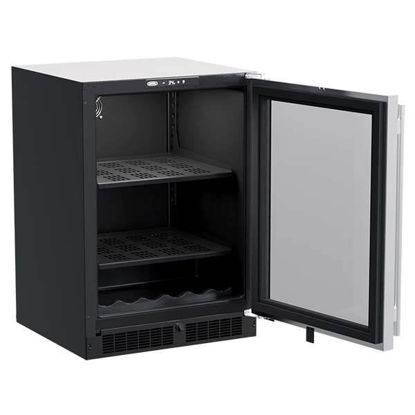 Marvel - 23.875 Inch 5.5 cu. ft Built In / Integrated Refrigerator in Stainless - MLBV124-SG01A