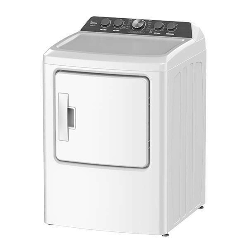 Midea - 6.7 cu. Ft  Top Load Dryer in White - MLE47C4AWW