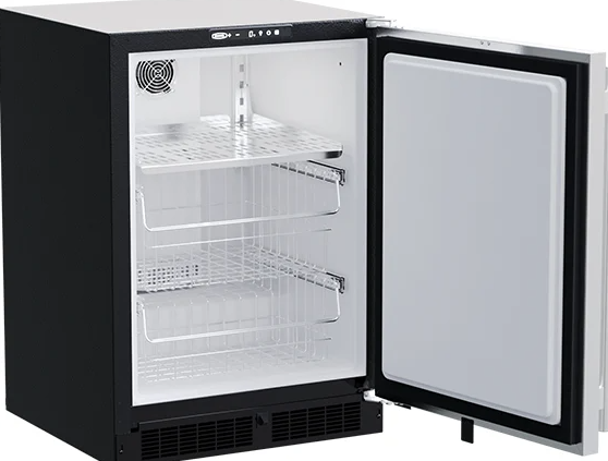 Marvel - 24 Inch 4.7 cu. ft Under Counter Fridge Refrigerator in Stainless - MLFZ224-SS01A