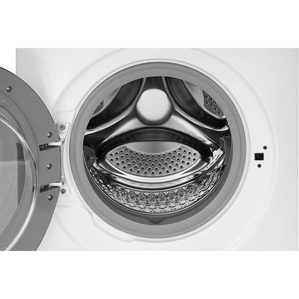 Midea - 3.1 cu. Ft  Front Load Washer in Stainless - MLH27N5AWWC
