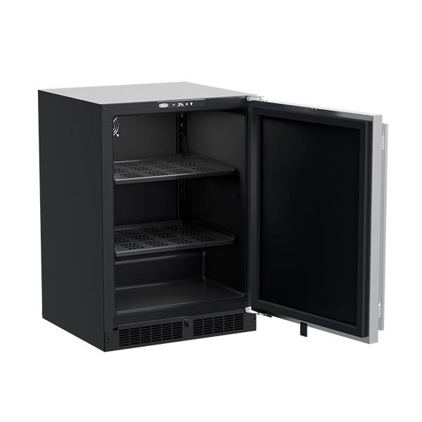 Marvel - 23.875 Inch 5.3 cu. ft Built In / Integrated Undercounter Refrigerator in Stainless - MLRE024-SS01A